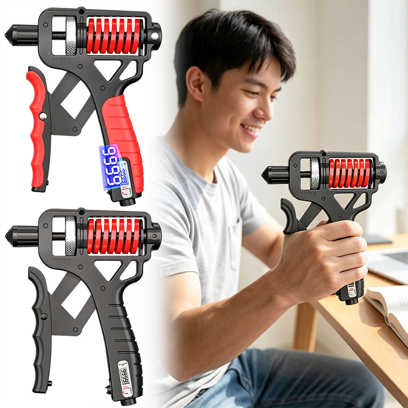 Grip Strengthener Hand - Les entraîneurs d'avant-bras de poignet de