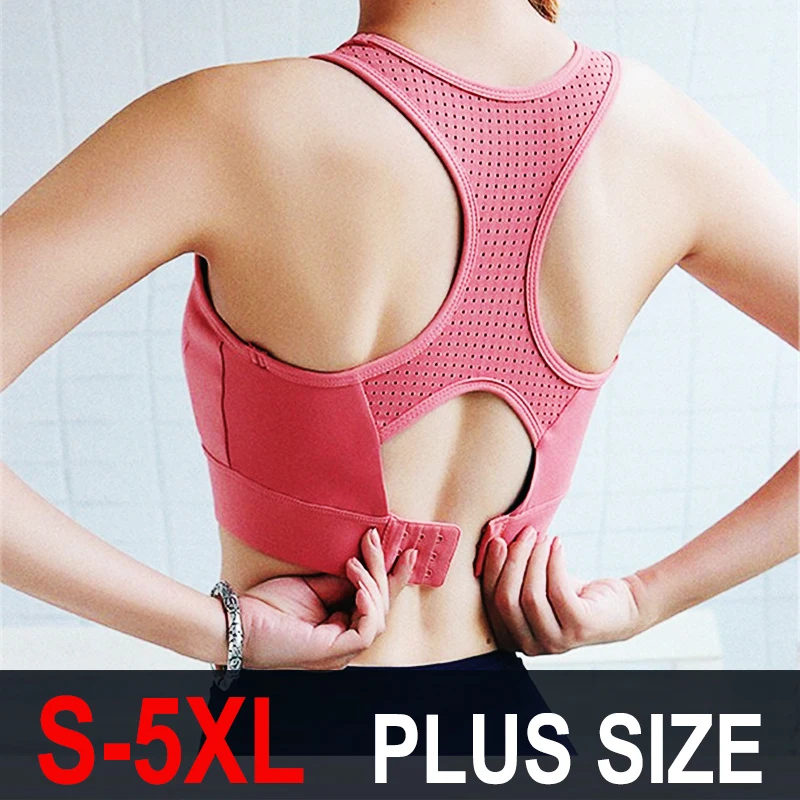 Yoga Fitness Plus - S-5XL haut de sport Yoga soutien-gorge
