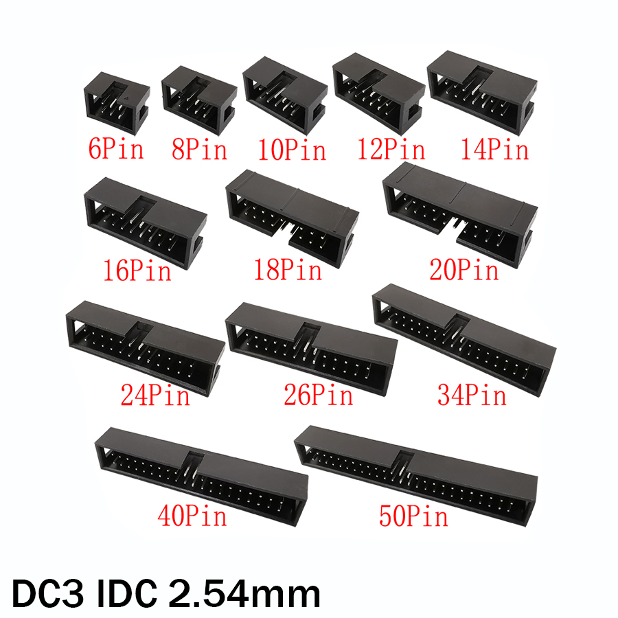 Dip Bar Parallel - Connecteurs d'en-tête à double espacement pour