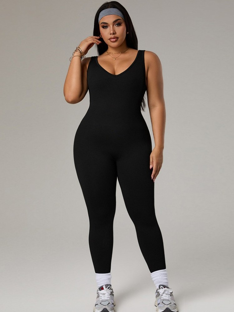 Yoga Fitness Plus - Combinaison de sport grande taille pour