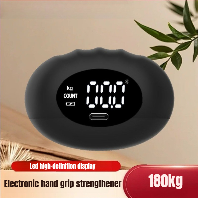Grip Strengthener Hand - Dynamomètre numérique ergonomique 180 kg, testeur