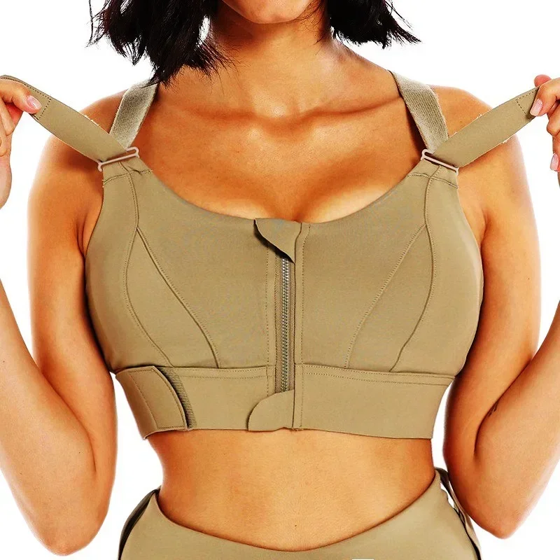 Yoga Fitness Plus - Soutien-gorge de sport à fermeture éclair