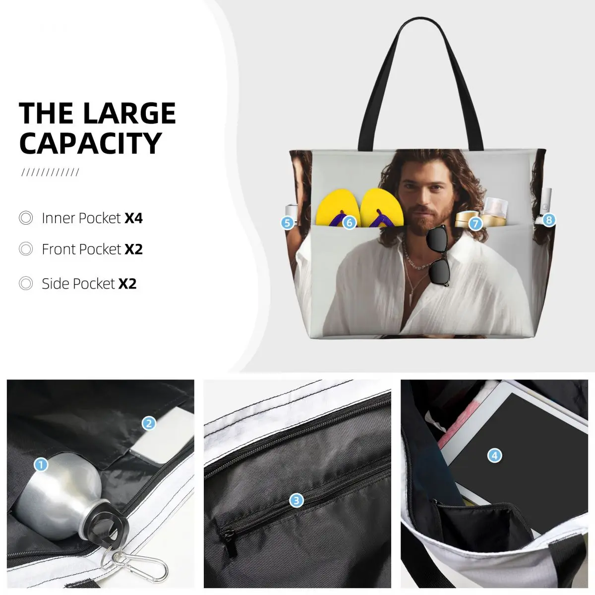 Sac fourre-tout de plage avec  - Yoga Fitness Photos avis et prix