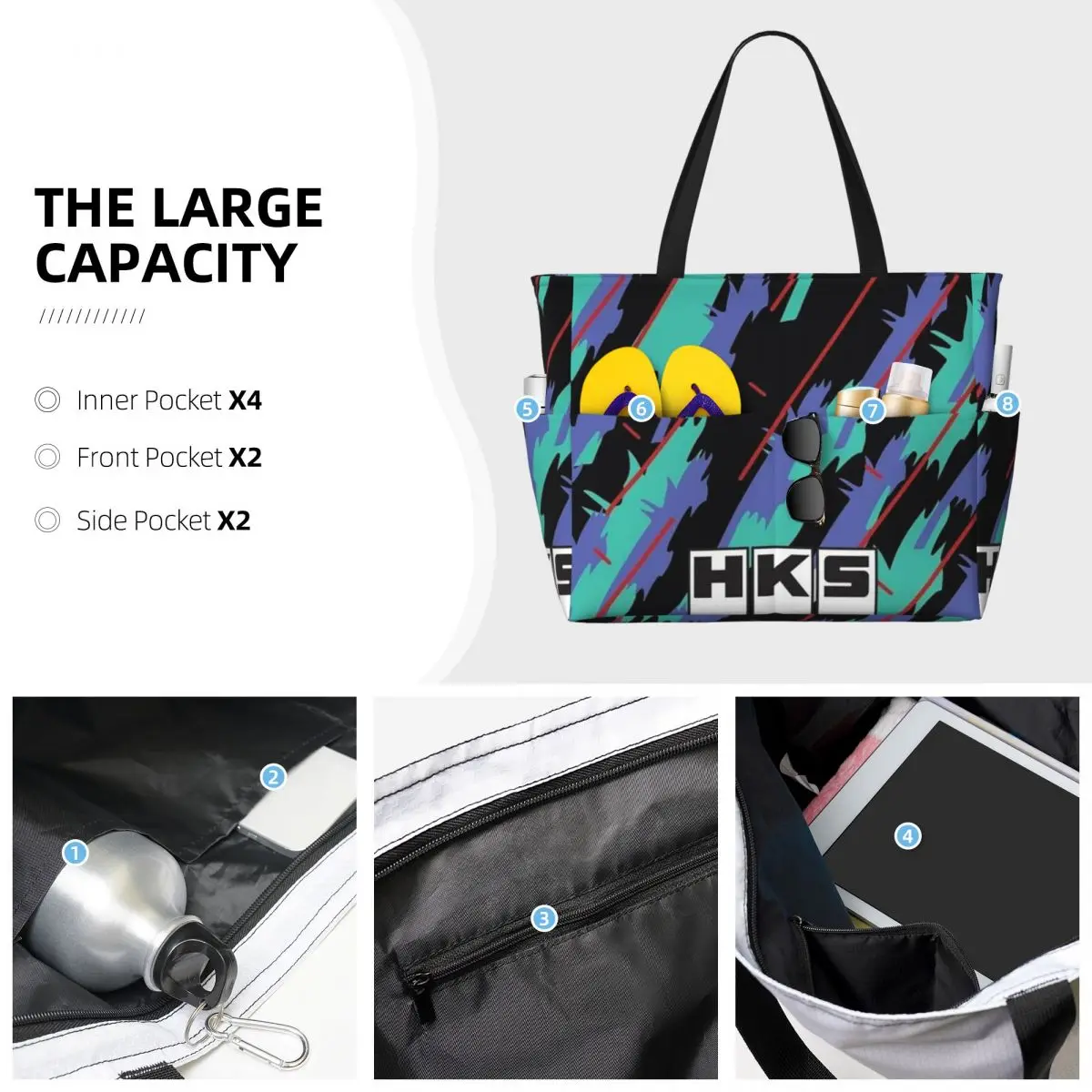 Sac de plage HKS, sac de sport - Yoga Fitness Hk avis et prix