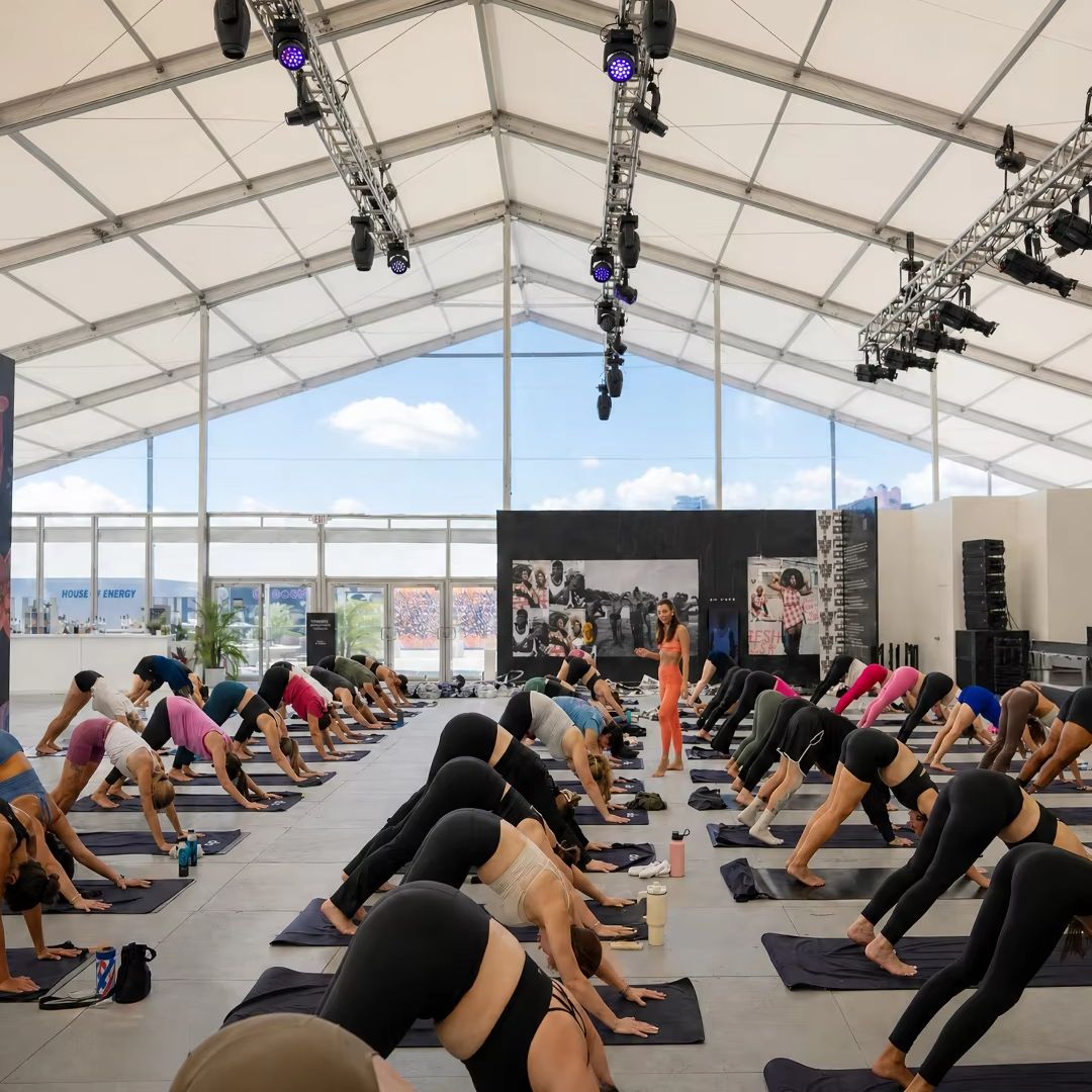 Tente Atrium en Aluminium Blan - Yoga Fitness Retreat avis et prix