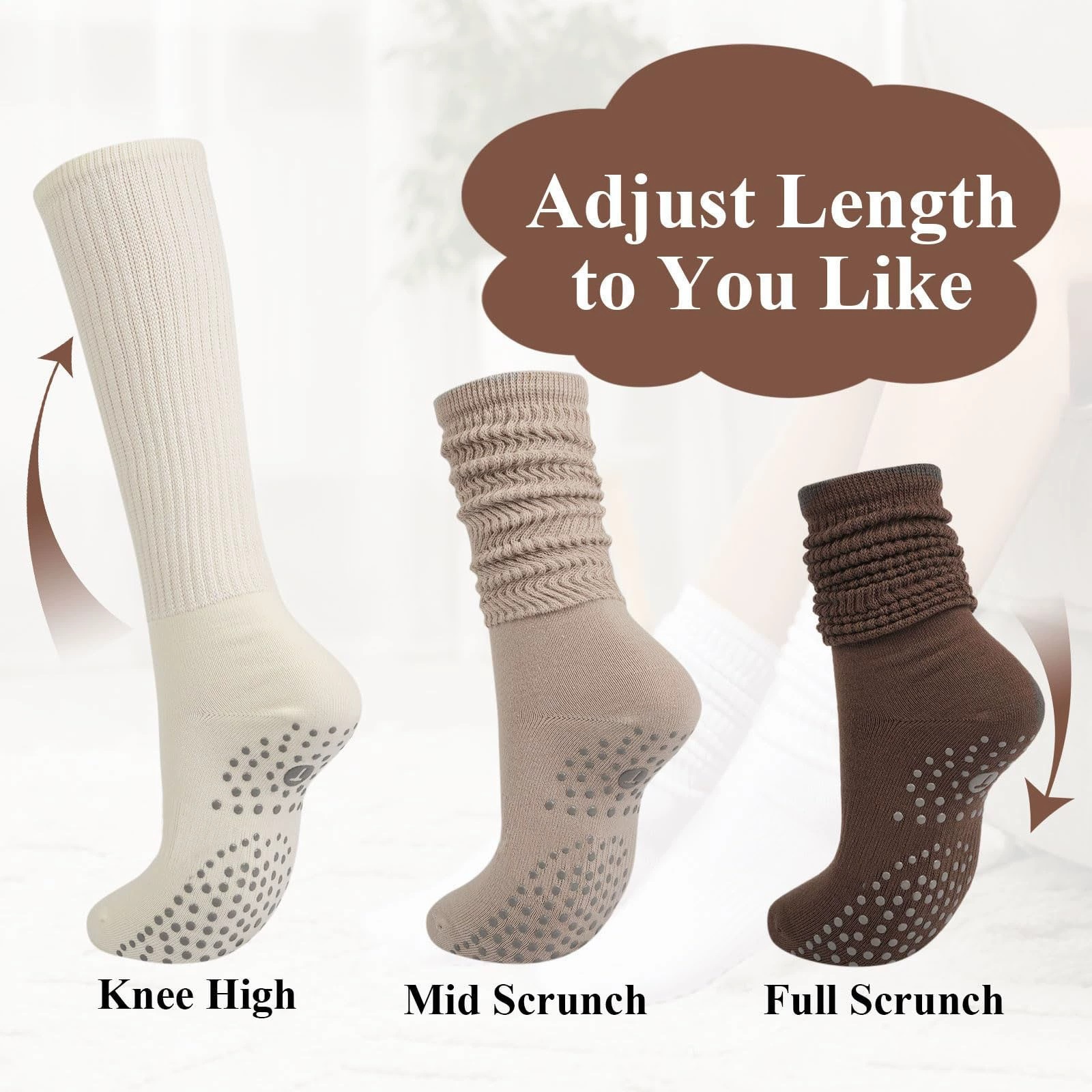 1 paire de chaussettes de yoga - Yoga Fitness Bar avis et prix