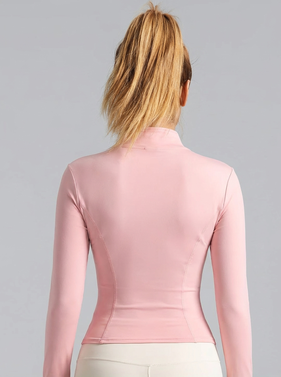 Nouvelle veste de yoga rose cl - Fitness Of Yoga avis et prix