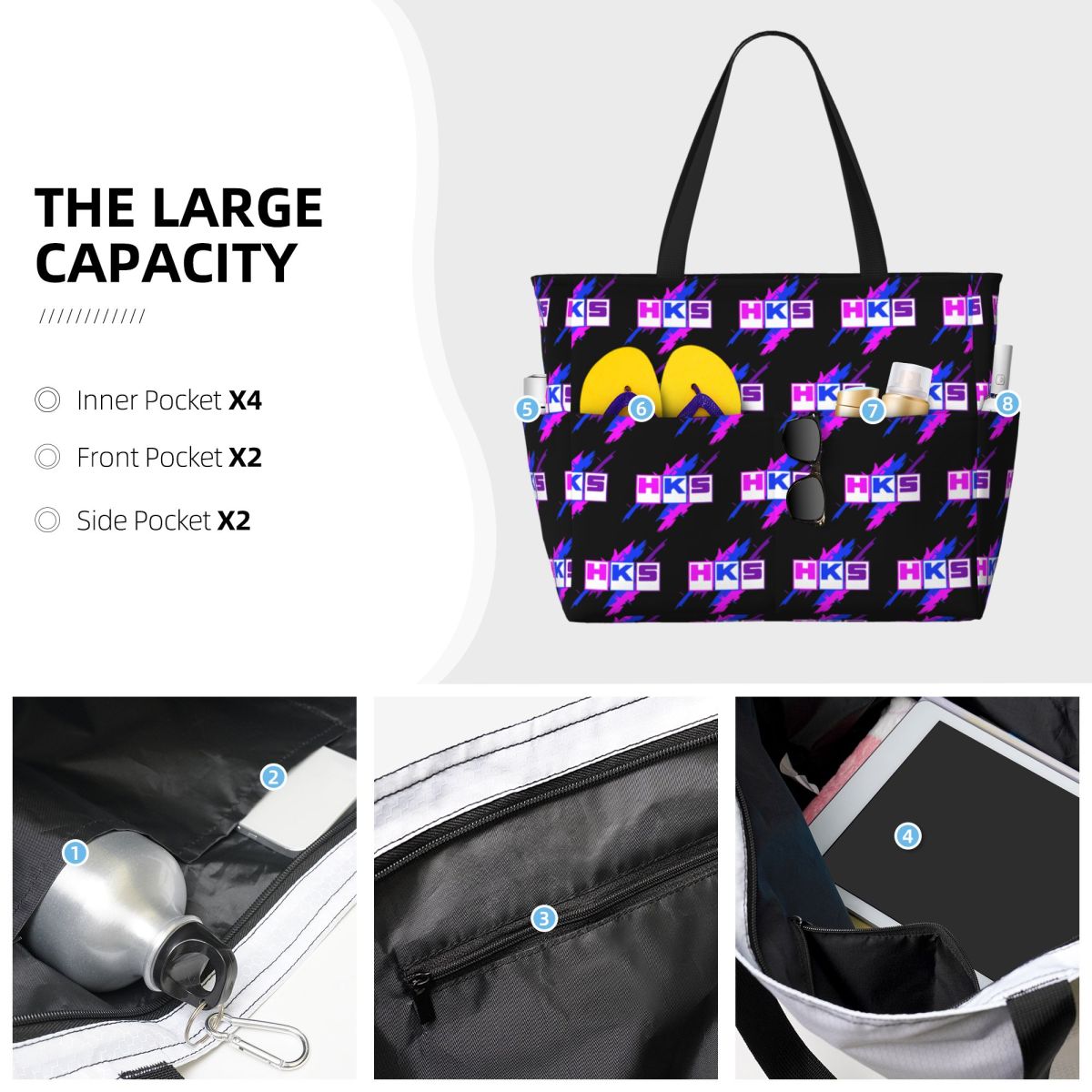 Sac fourre-tout de plage avec  - Yoga Fitness Hk avis et prix