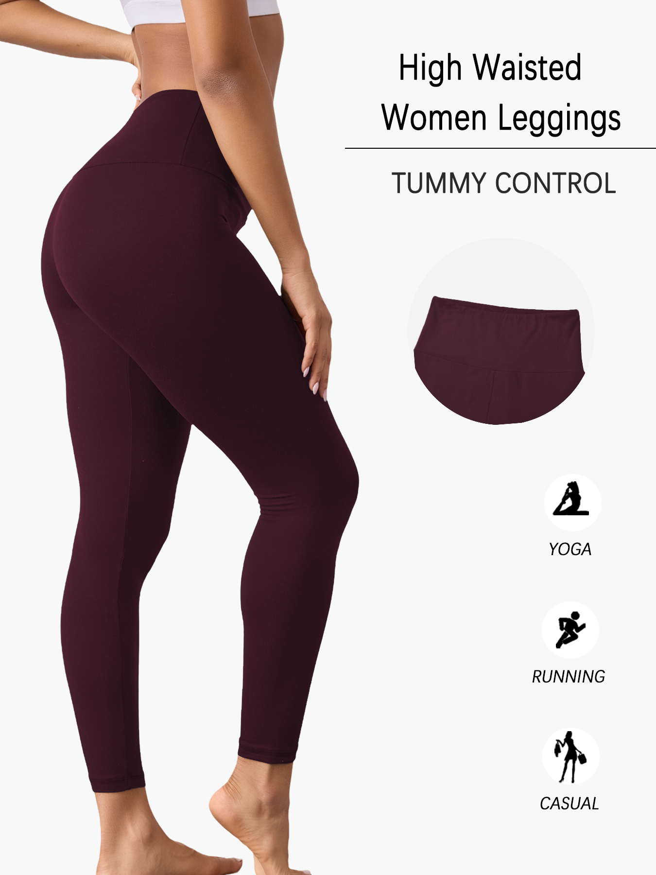Leggings de sport taille haute - Yoga Fitness Plus avis et prix