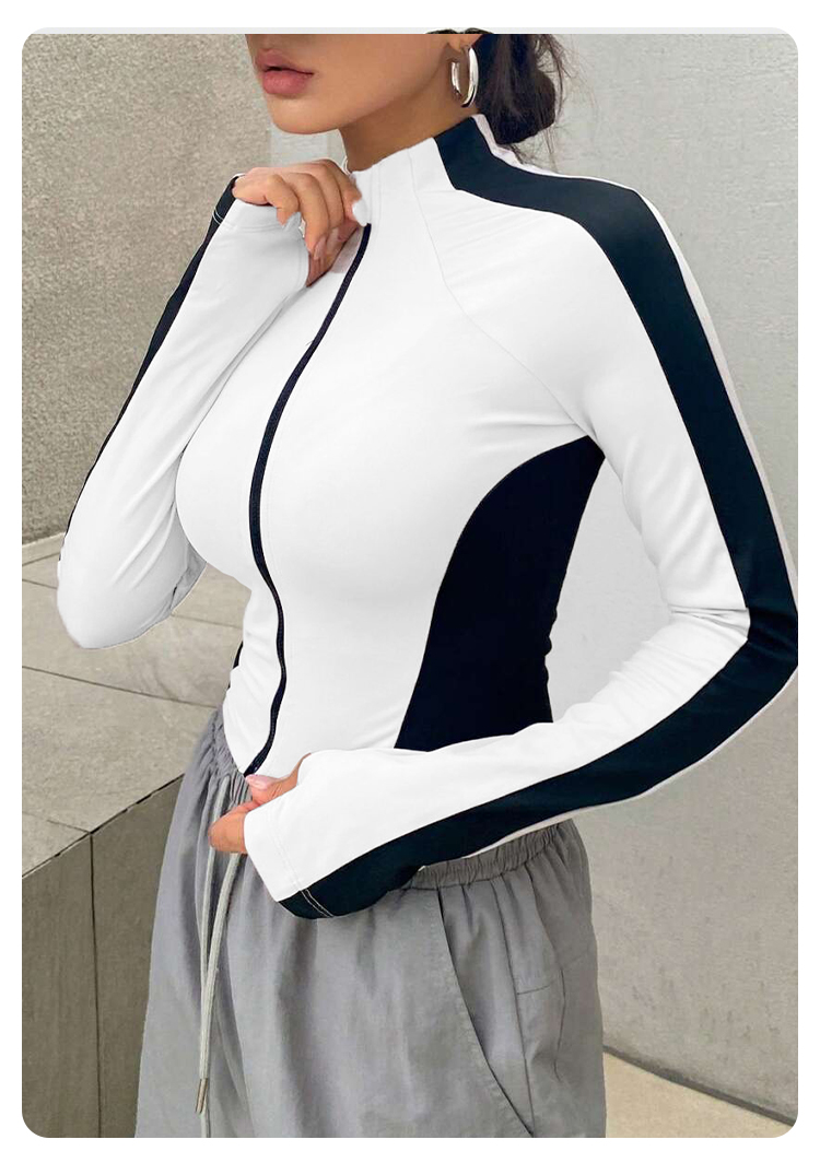 Veste de yoga à col montant, v - Fitness Of Yoga avis et prix