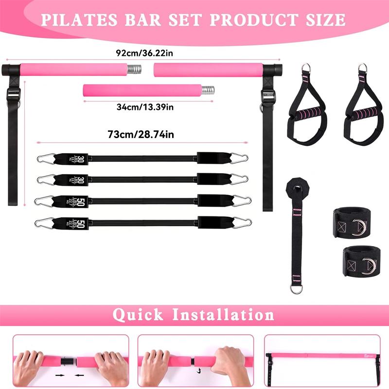Kit de barre de Pilates multif - Yoga Fitness Bar avis et prix