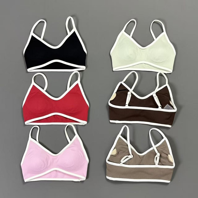 Soutien-gorge de yoga contrast - Yoga Mat For Fitness avis et prix