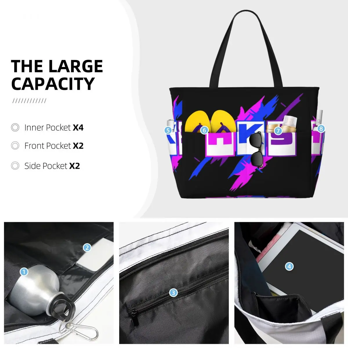 Sac fourre-tout de plage avec  - Yoga Fitness Hk avis et prix