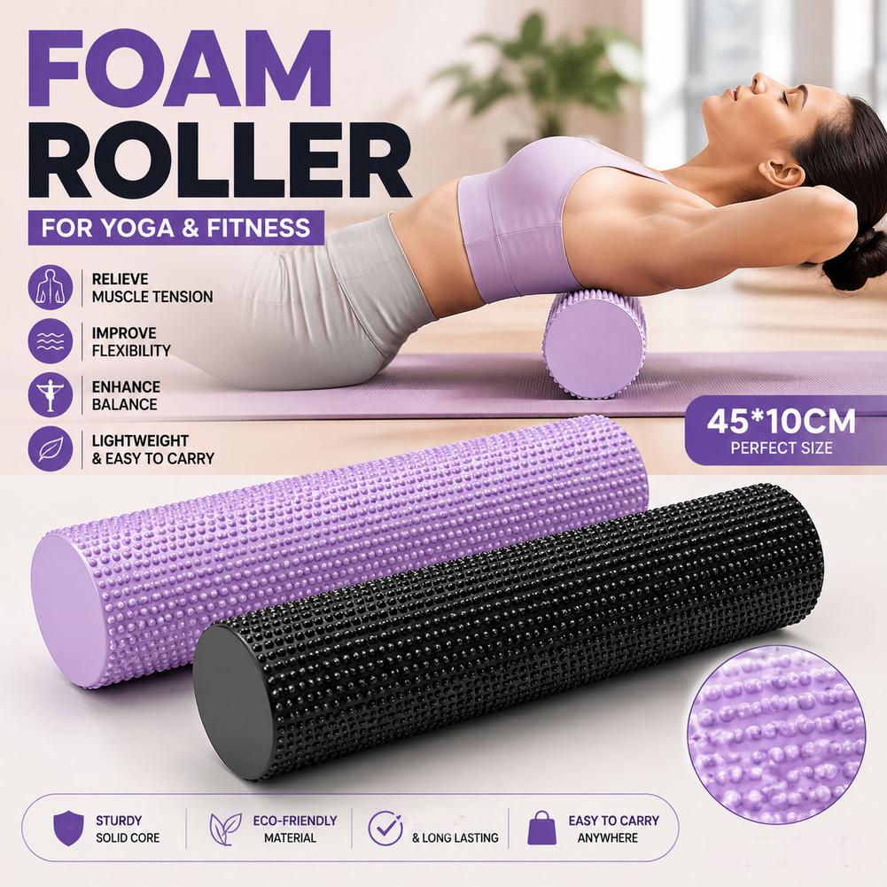 Rouleau de yoga en mousse EVA  - Yoga Fitness Body avis et prix