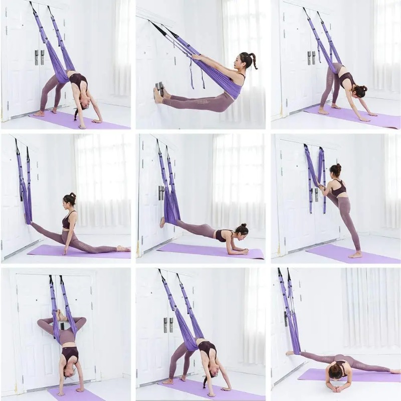 Ensemble de hamac de yoga aéri - Yoga Fitness Body avis et prix