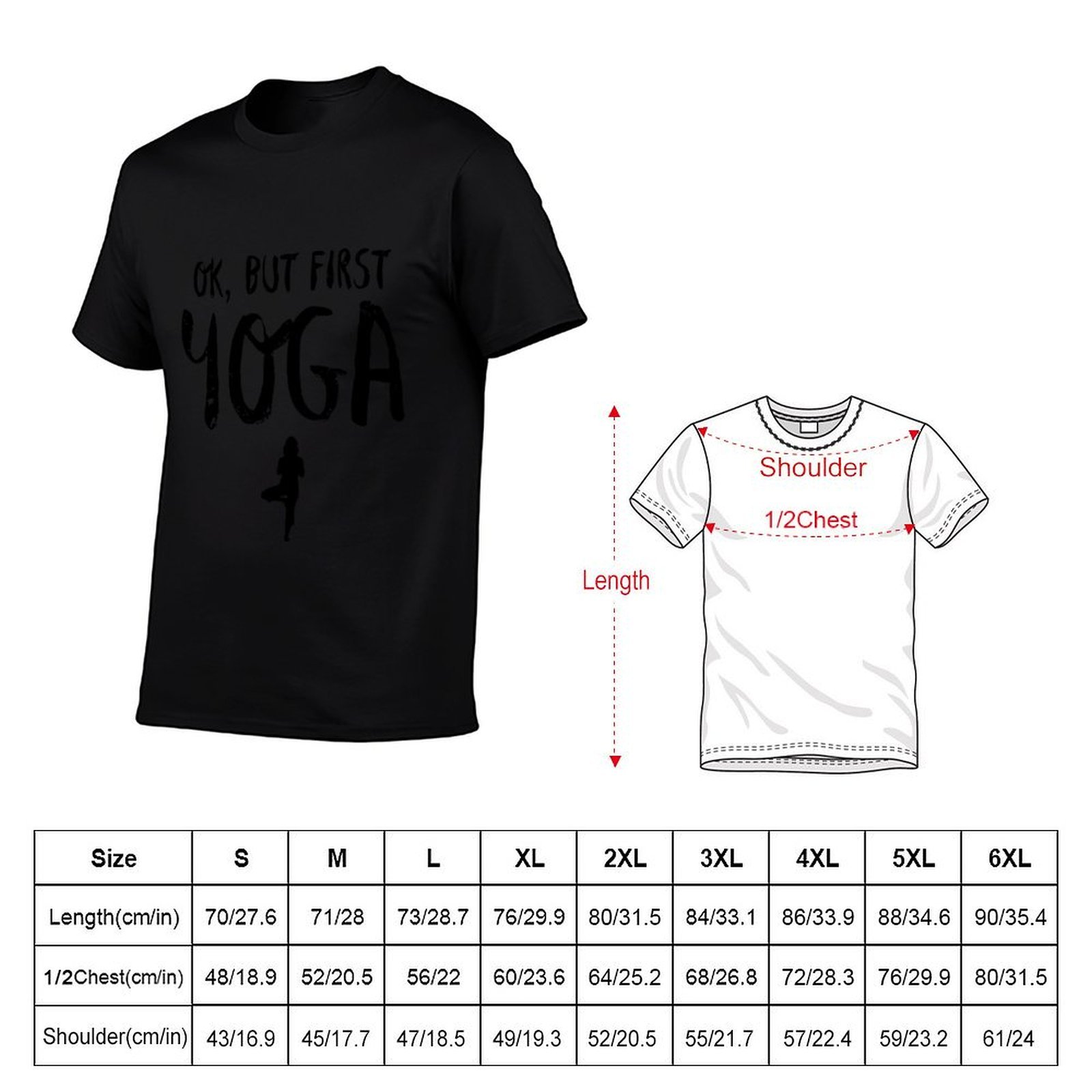 T-shirt décontracté pour amour - Yoga In Fitness First avis et prix